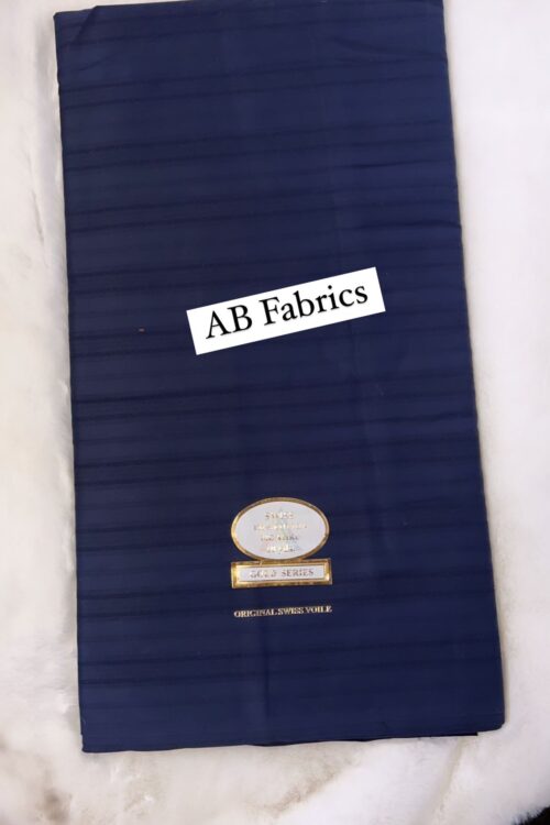 Article Foil Fabric for Men (5yrds) – Navy Blue