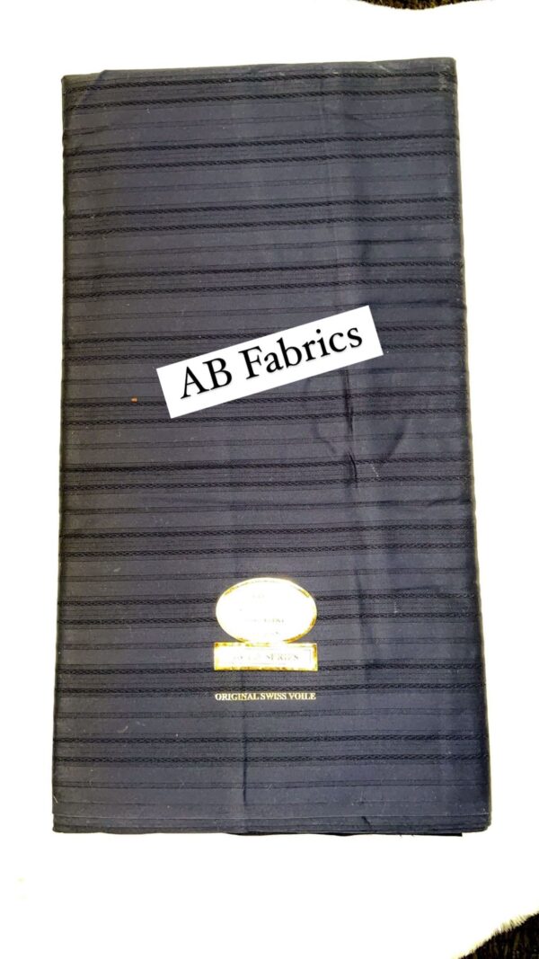 Article Foil Fabric for Men - Dark Blue